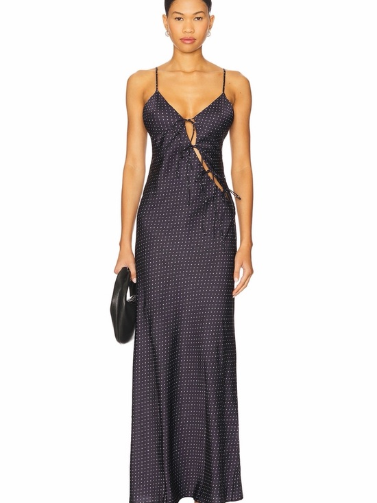 Lioness Dresses & Skirts - Lioness “about a girl” maxi dress in onyx